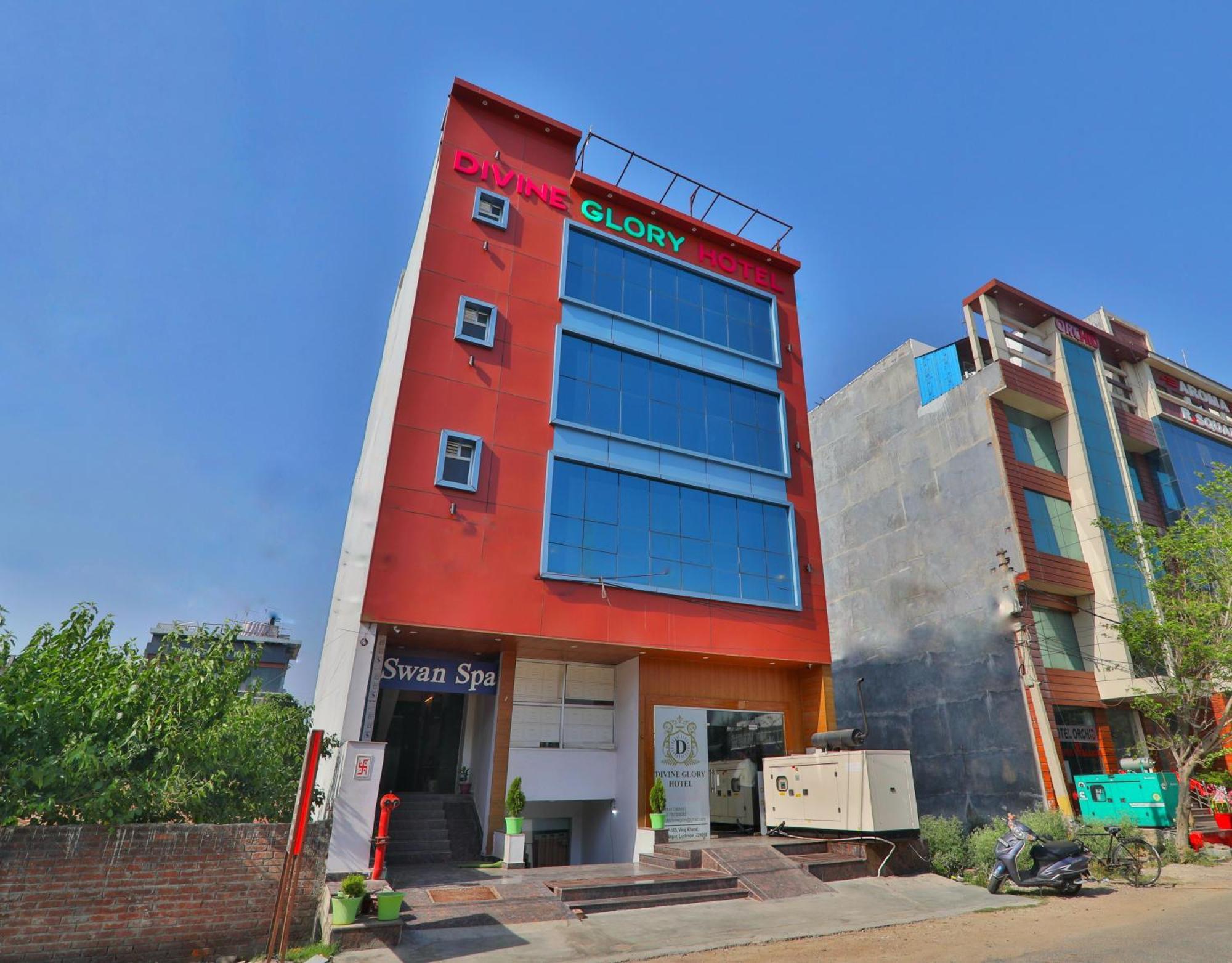 Divine Glory Hotel لاكناو المظهر الخارجي الصورة